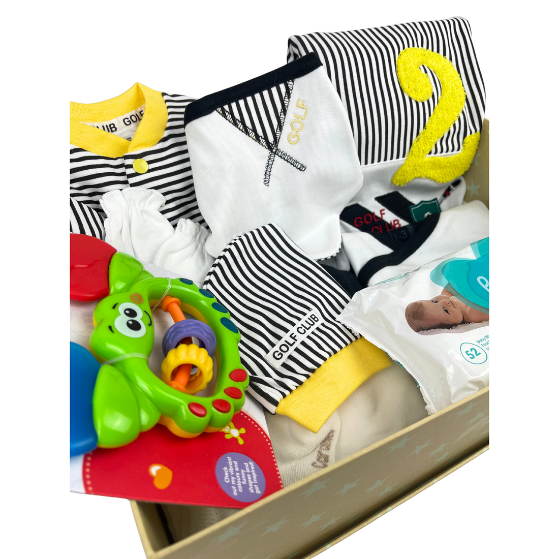 Baby Geschenkset Neutral – Alles, was ein Neugeborenes braucht