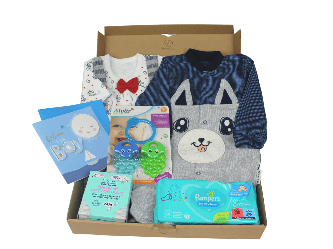 Baby Geschenk zur Geburt Junge