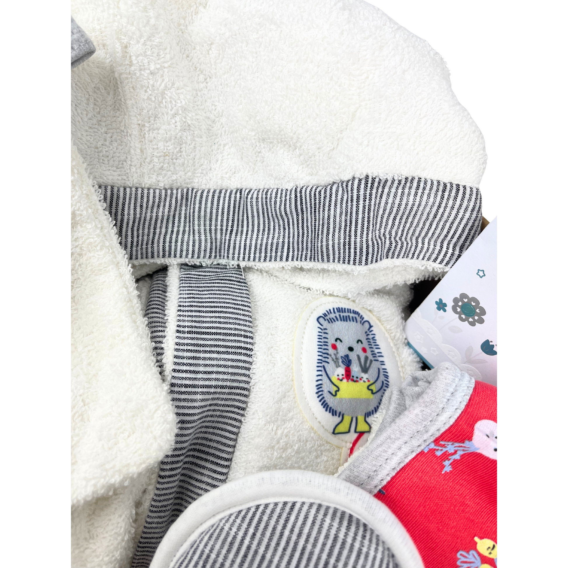 Baby_Bademantel_Set–Badetuch_Geschenkbox