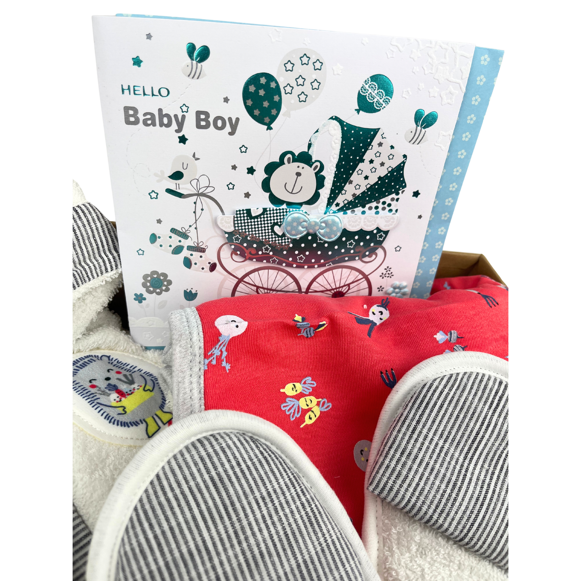 Baby_Bademantel_Set–Badetuch_Geschenkbox