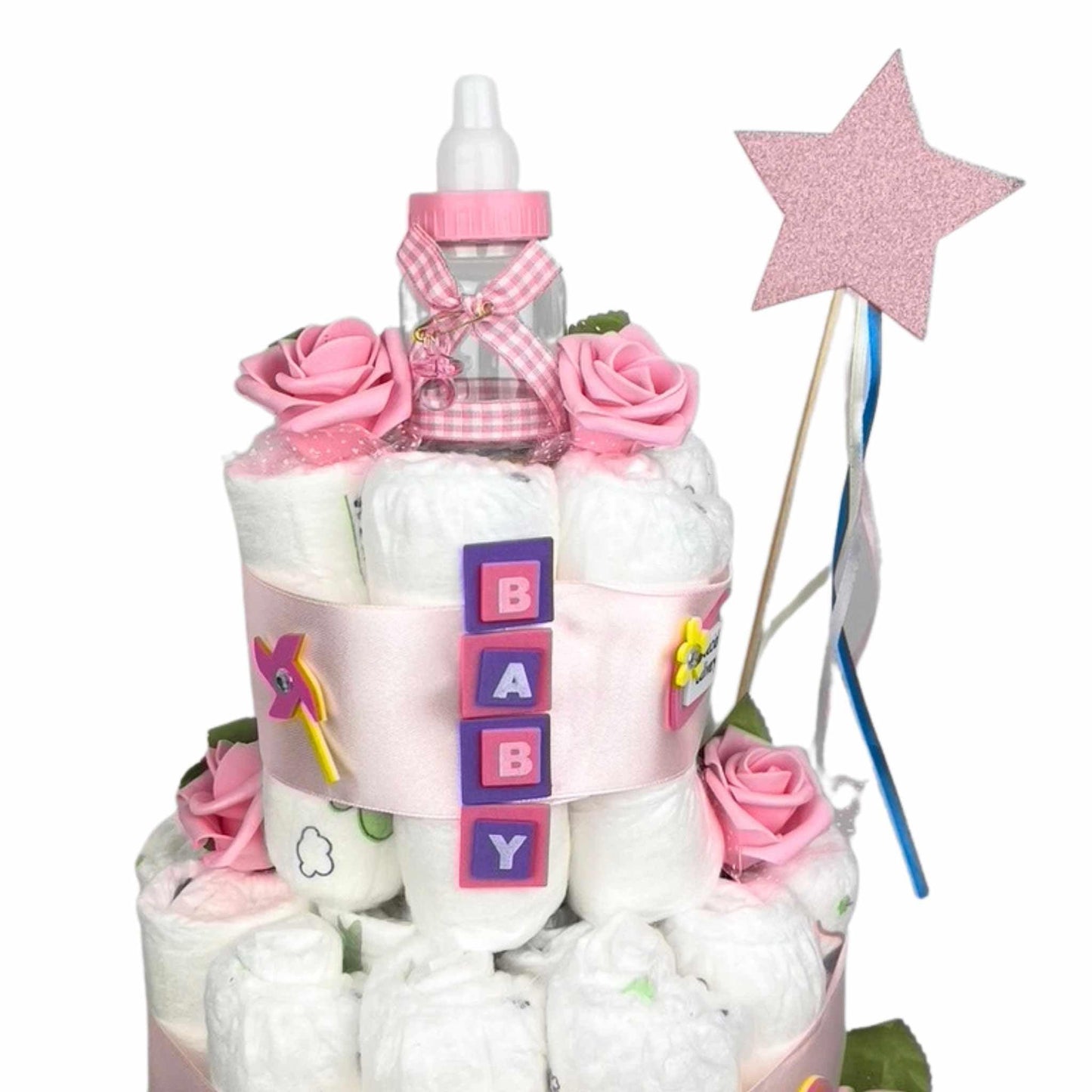 Windeltorte_maedchen_babygeschenk