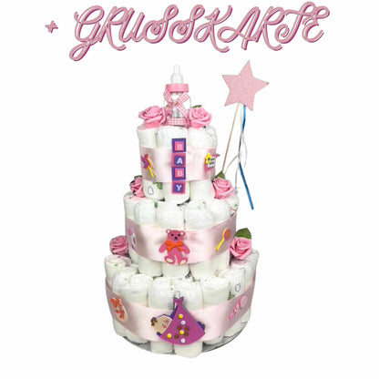 Windeltorte_maedchen_babygeschenk